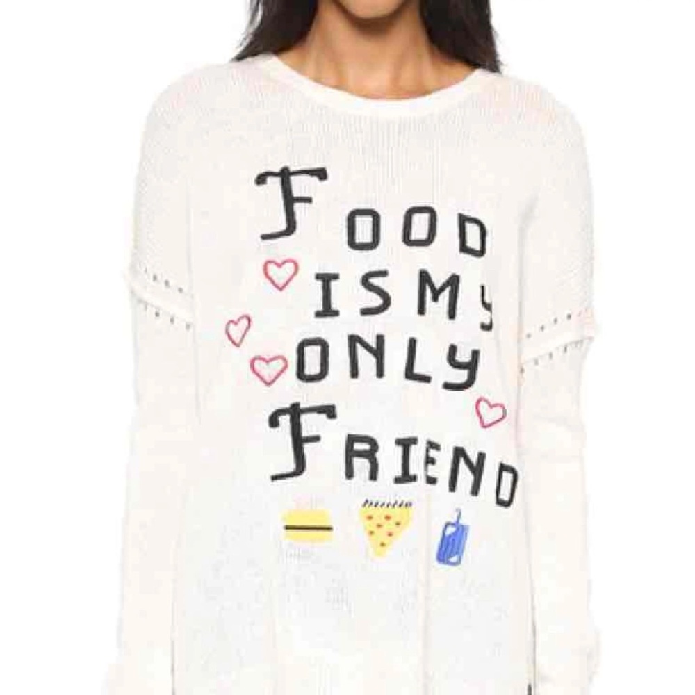 Wildfox ‘Food Is My Only Friend’ Sweater